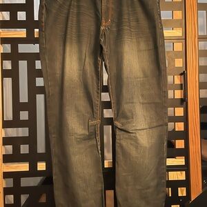 Akoo Men's Classic Blue Straight Jeans